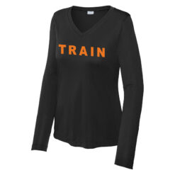 Women's Trainer Long Sleeve Tee (Black)